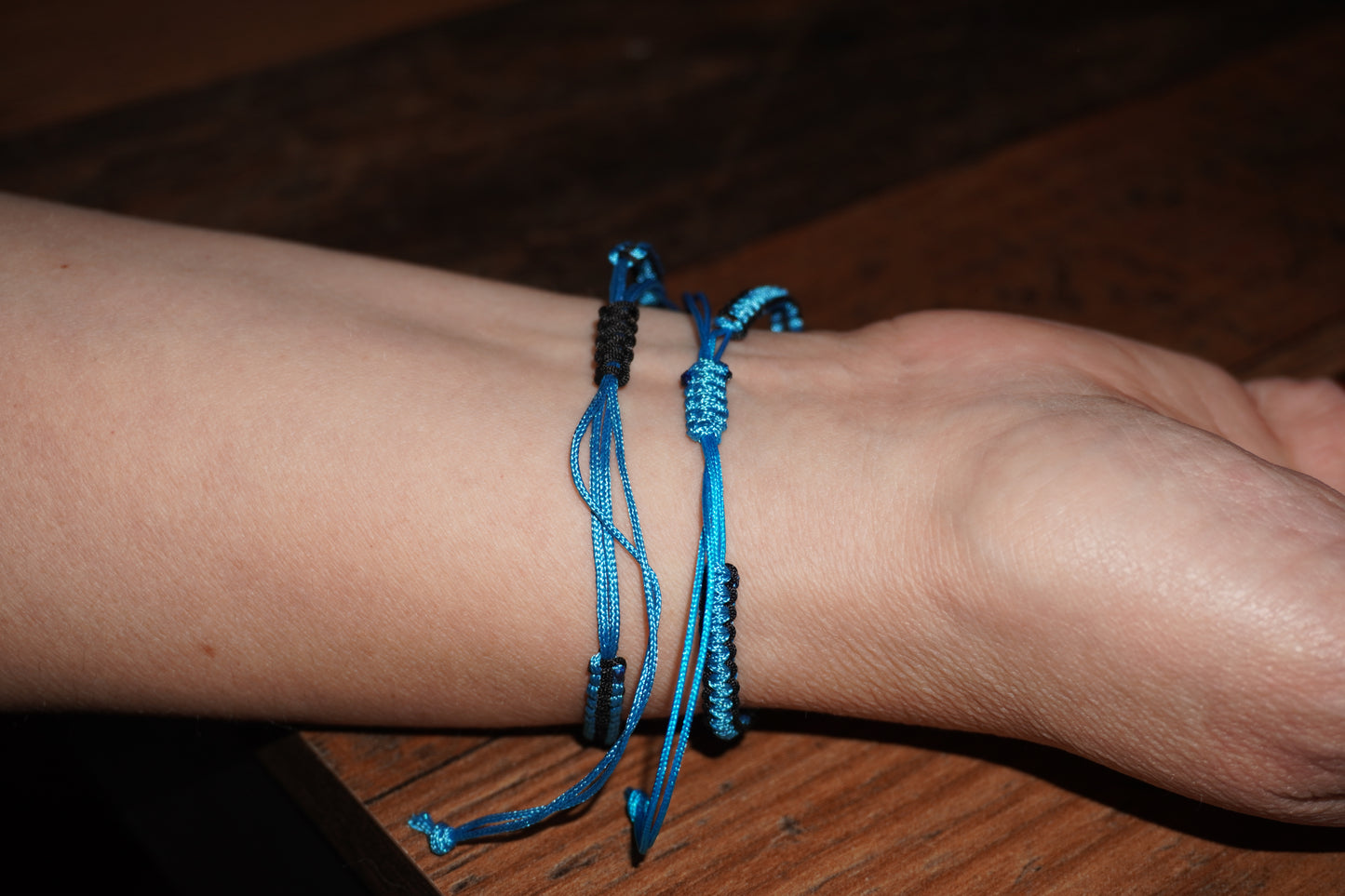 Dia de los Muertos Armband-Set Türkis/Blau/Schwarz